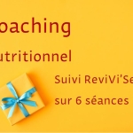 BON cadeau : COACHING nutritionnel 6 séances
