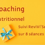 BON cadeau : COACHING nutritionnel 6 séances